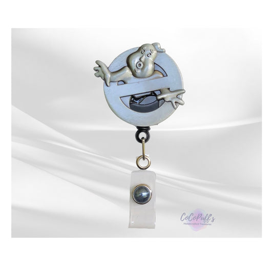 Badge Reel - Alloy - retractable Badge Reel with ALLIGATOR Clip